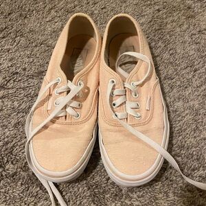 light pink vans